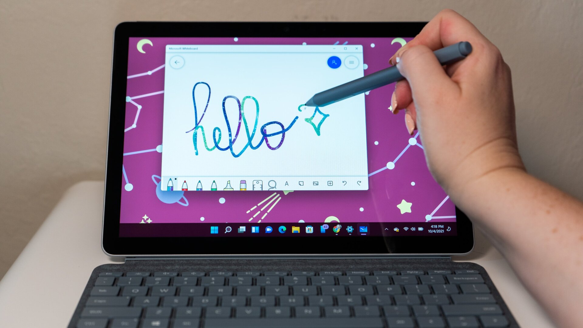Ajoutez du style à vos notes avec le stylet Surface. 