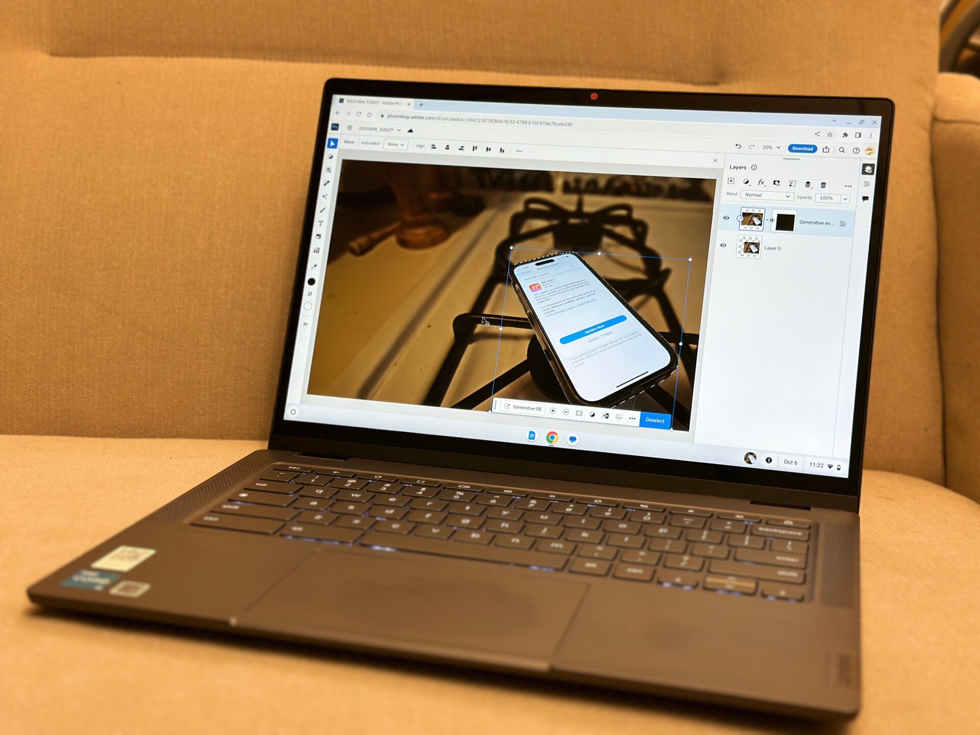 Le Chromebook Plus peut exécuter Photoshop sur le Web, mais là encore, les Chromebooks plus anciens le peuvent également.