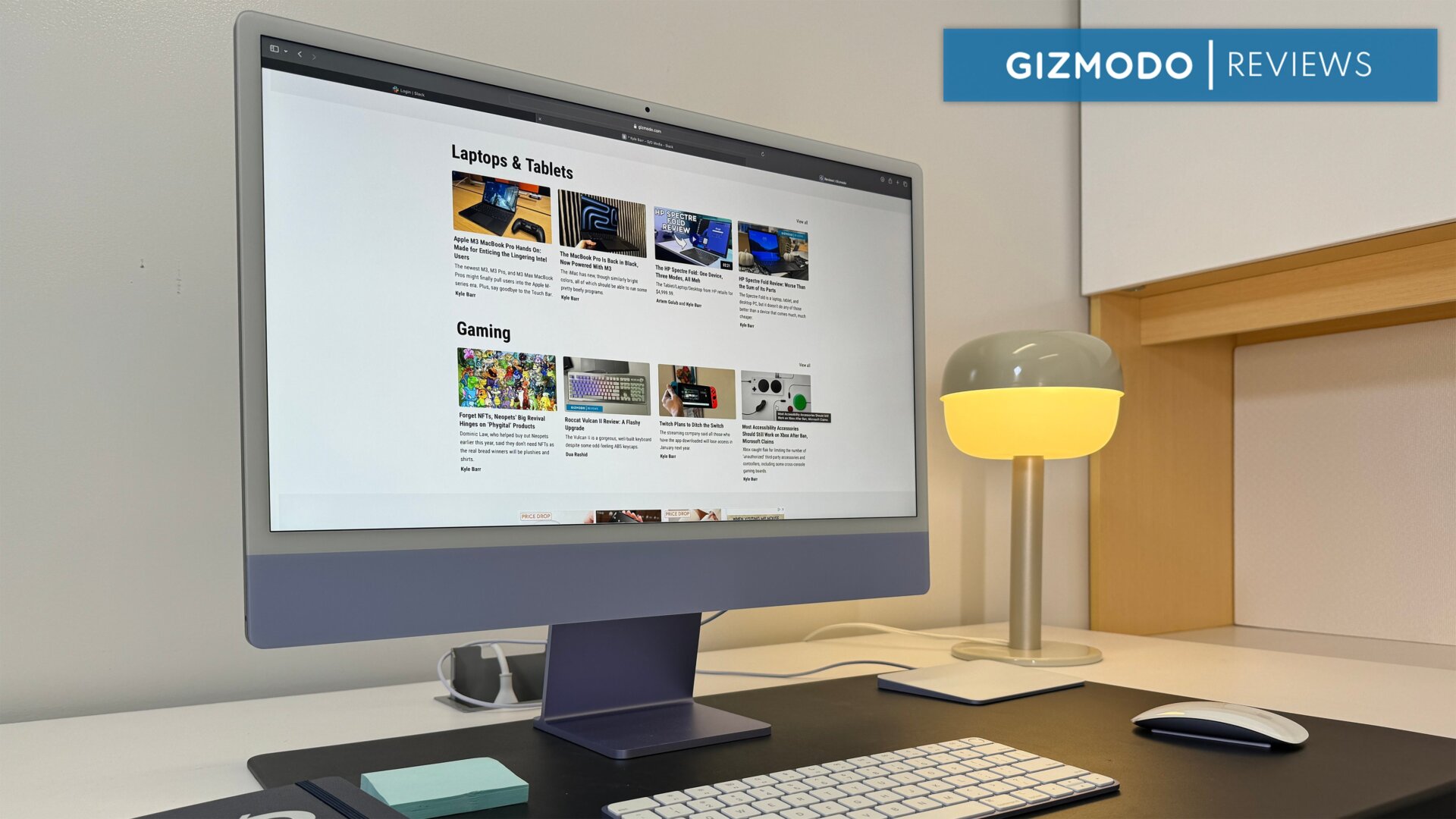 L’iMac est toujours un superbe tout-en-un.