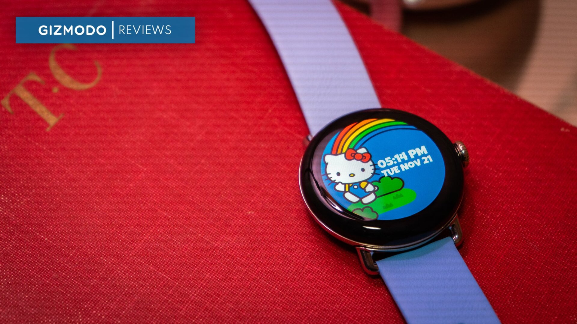 La Pixel Watch 2 de Google, avec Hello Kitty de Mobyface.