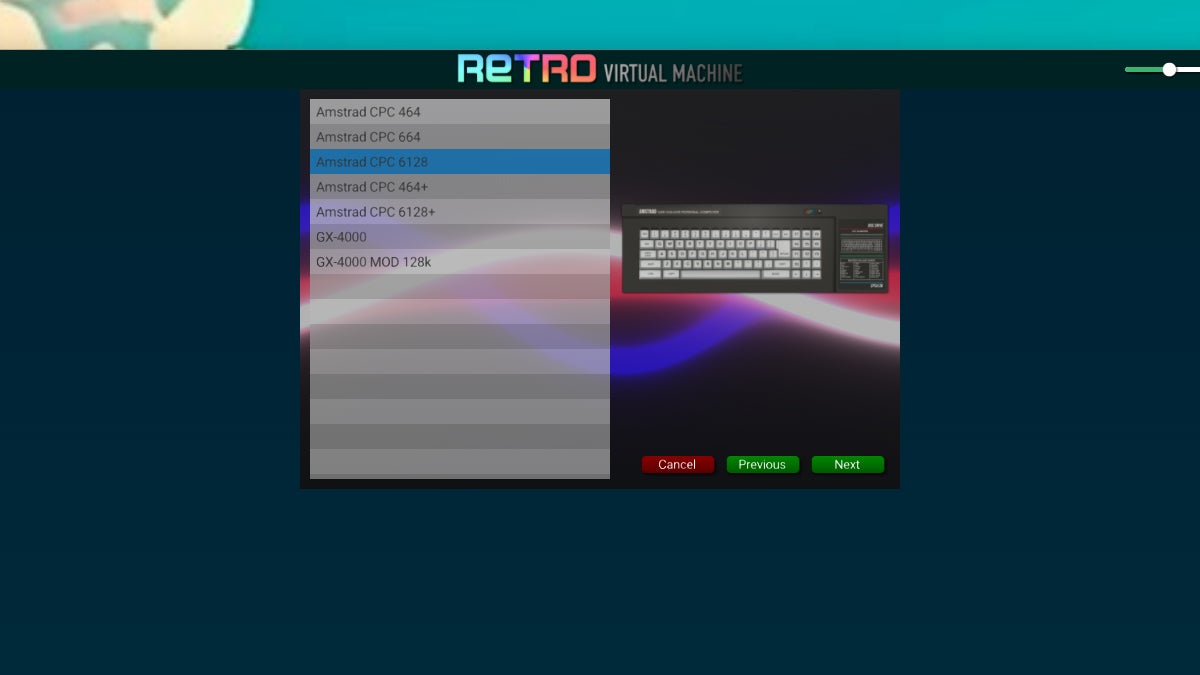Retro Virtual Machine peut émuler plusieurs anciens systèmes informatiques.