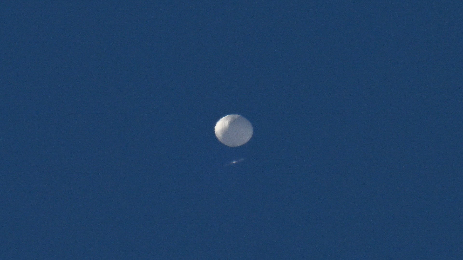 Une photo du ballon espion chinois de 2023.