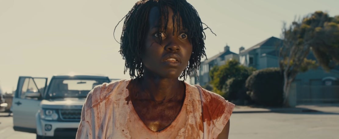 Lupita Nyong’o a peur dans Nous.