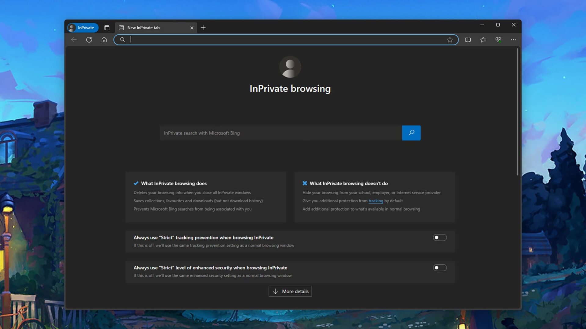 Dans Edge, cela s’appelle la navigation InPrivate.