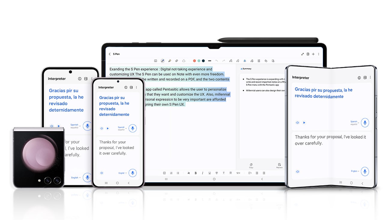 Les fonctionnalités Galaxy AI de Samsung arrivent sur davantage d’appareils Galaxy.
