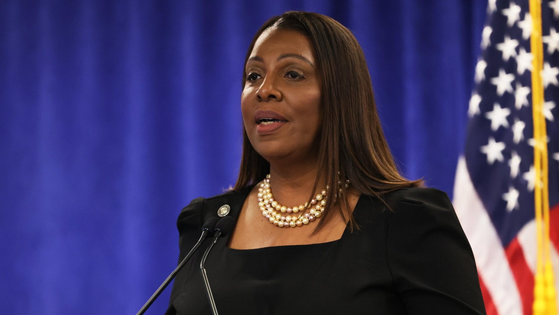Photo d’archives du procureur général Letitia James le 16 février 2024.
