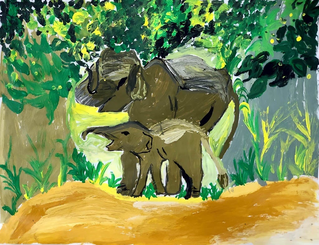 Illustration: Ridhaan, Age 4 / Republic of India