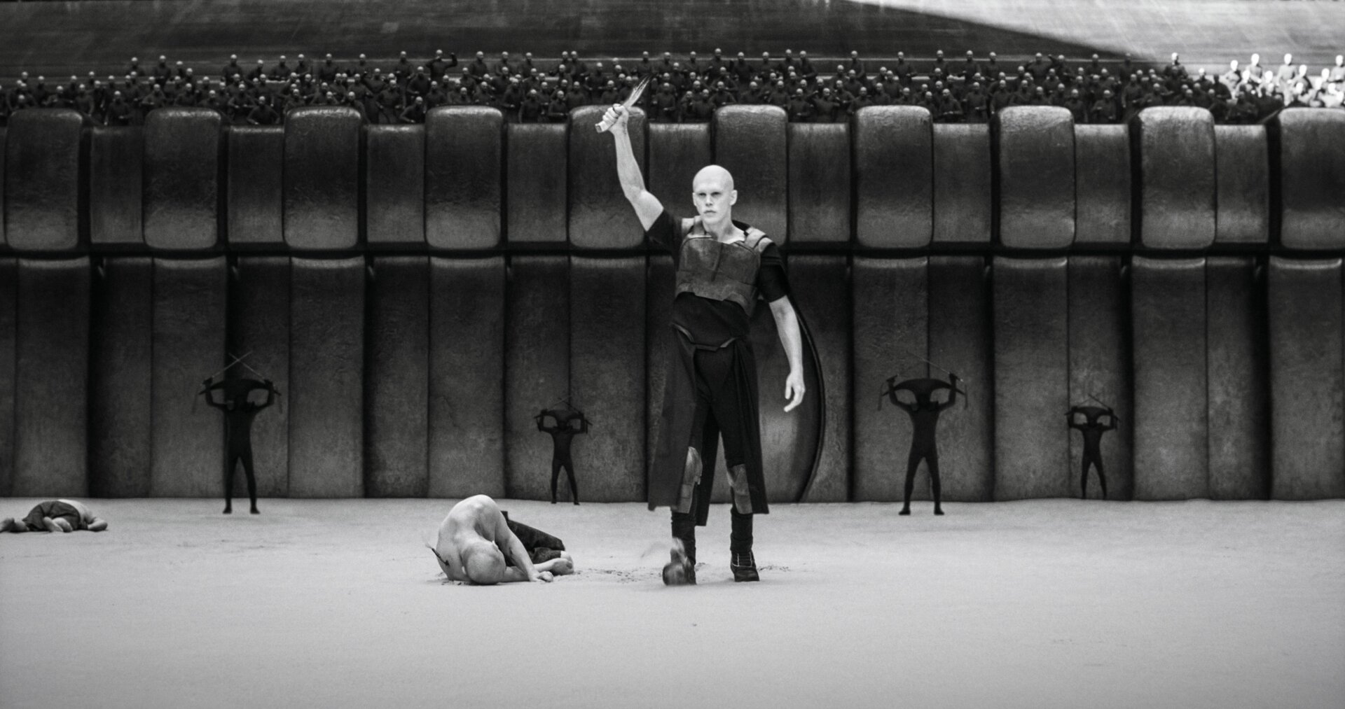 Austin Butler dans le Feyd-Rautha Harkonnen dans Dune : Partie Deuxième.