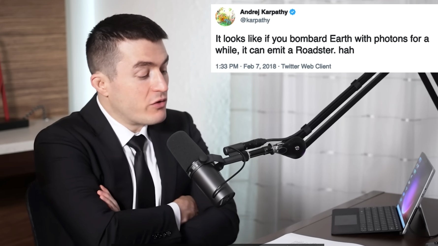 Screenshot: YouTube/Lex Fridman