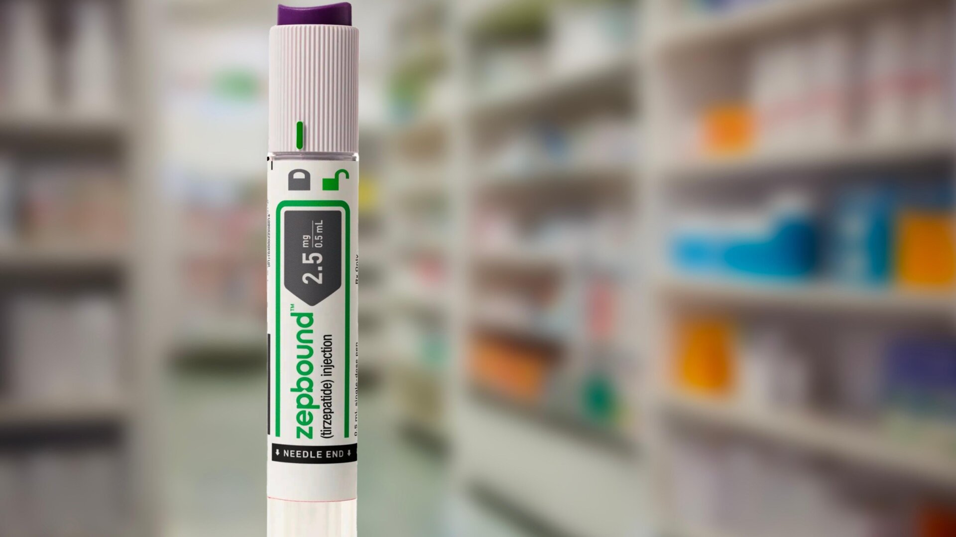 Zepbound d’Eli Lilly, fabriqué avec l’ingrédient actif tirzépatide.