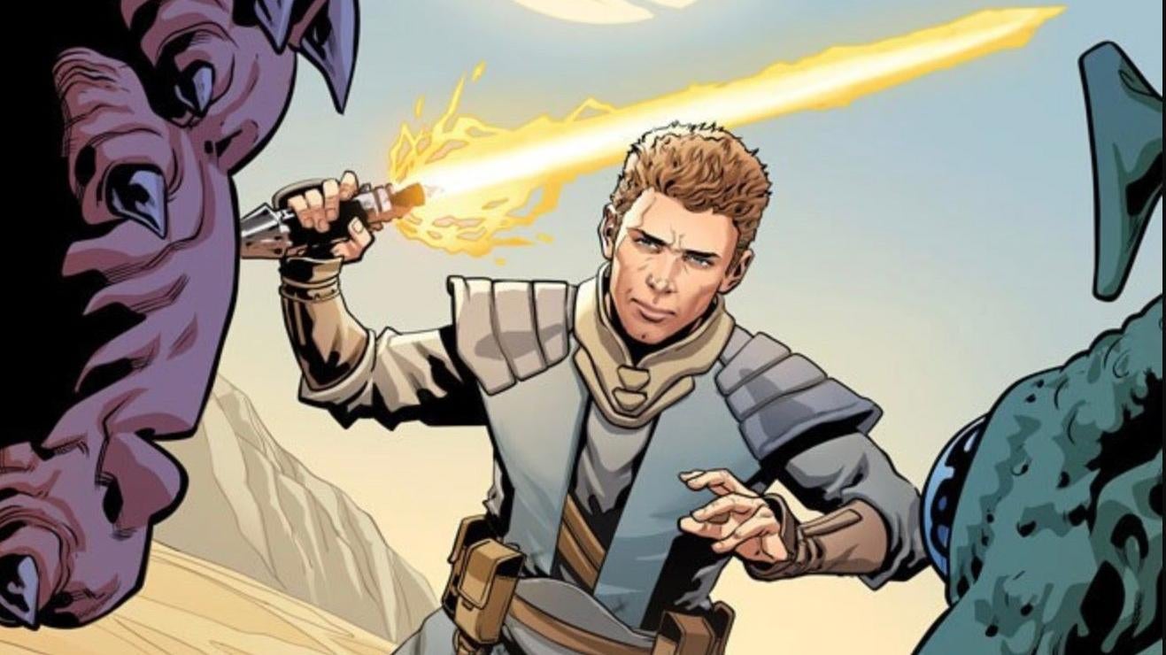 Anakin avec un sabre laser jaune ? Ouais. Nous allons vous expliquer.