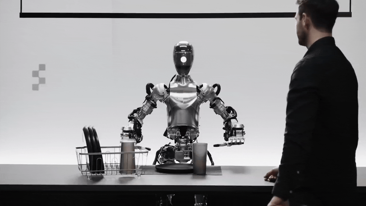 Figure 01, un robot réalisé dans un partenariat entre Figure et OpenAI, démontre une précision incroyable dans un mouvement autonome dans une nouvelle vidéo publiée le  13 mars. 