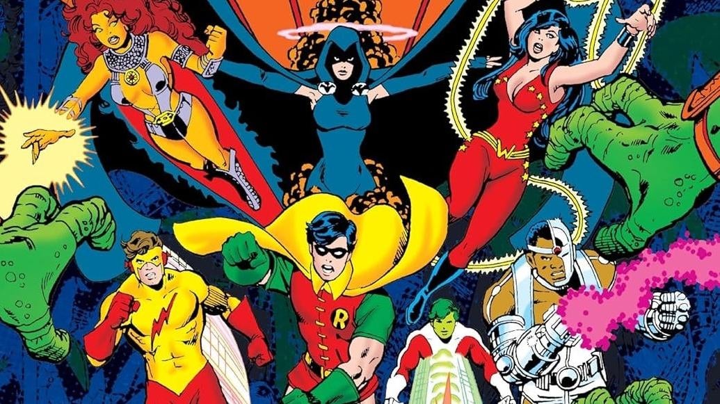 Couverture de Le nouveau Teen Titans Omnibus Vol. 1 par Marv Wolfman et George Pérez
