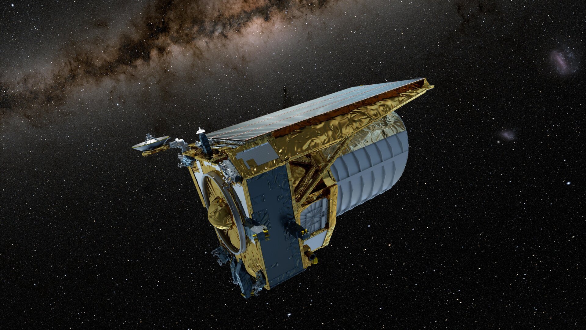 Euclide a été lancé en juillet 2023 pour explorer les mystères de l’univers sombre.