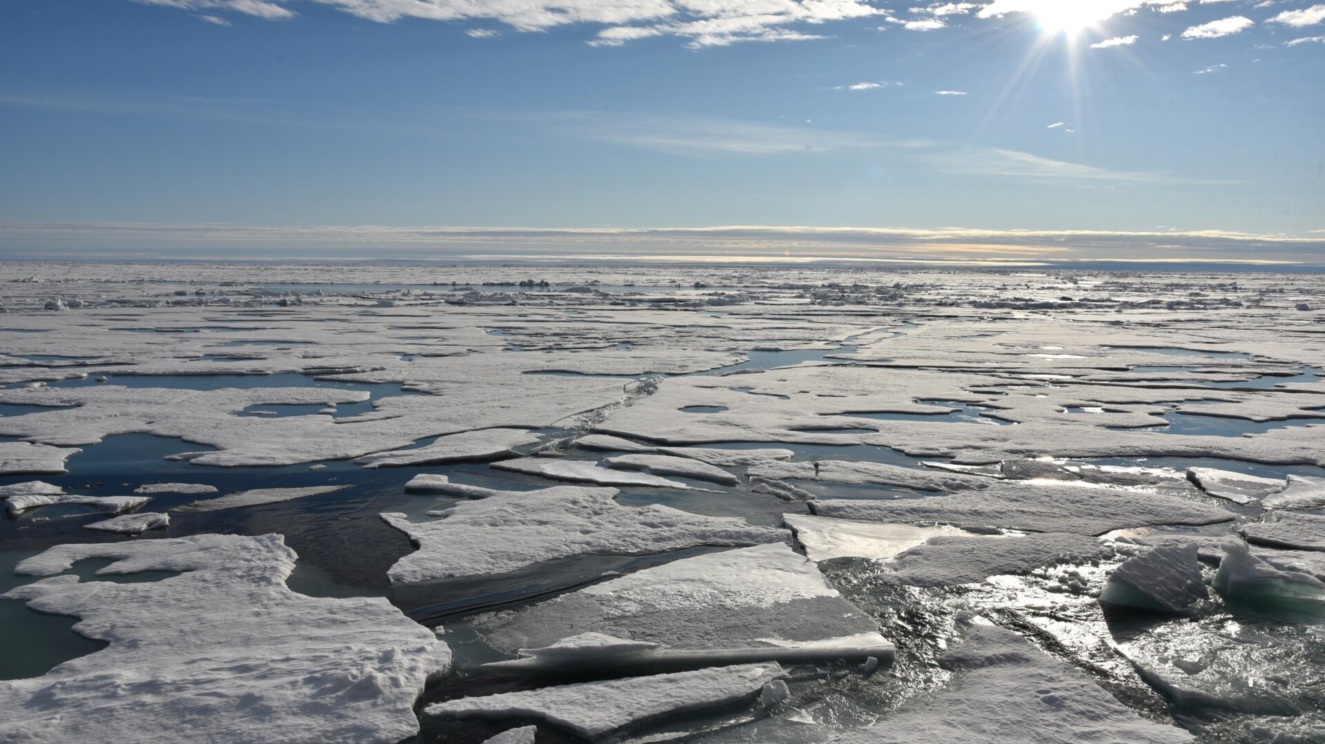 Les calottes glaciaires de l’océan Arctique peuvent disparaître pendant des mois.