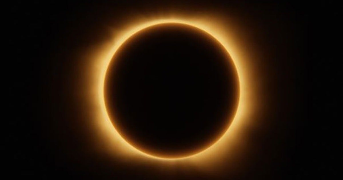 Représentation artistique de la prochaineéclipse. 