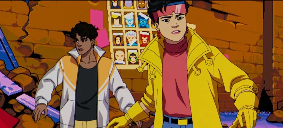 Roberto, alias Sunspot, et Jubilee in X-Men ‘97.