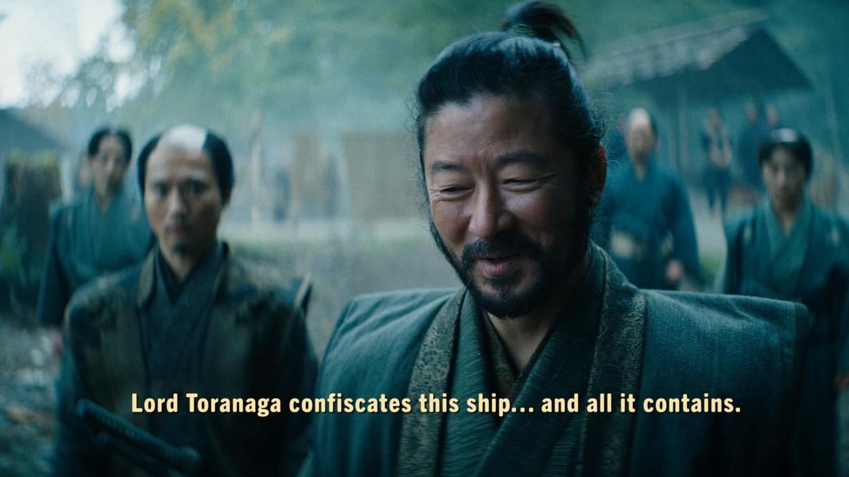 Une scène sous-titré de Shogun... 