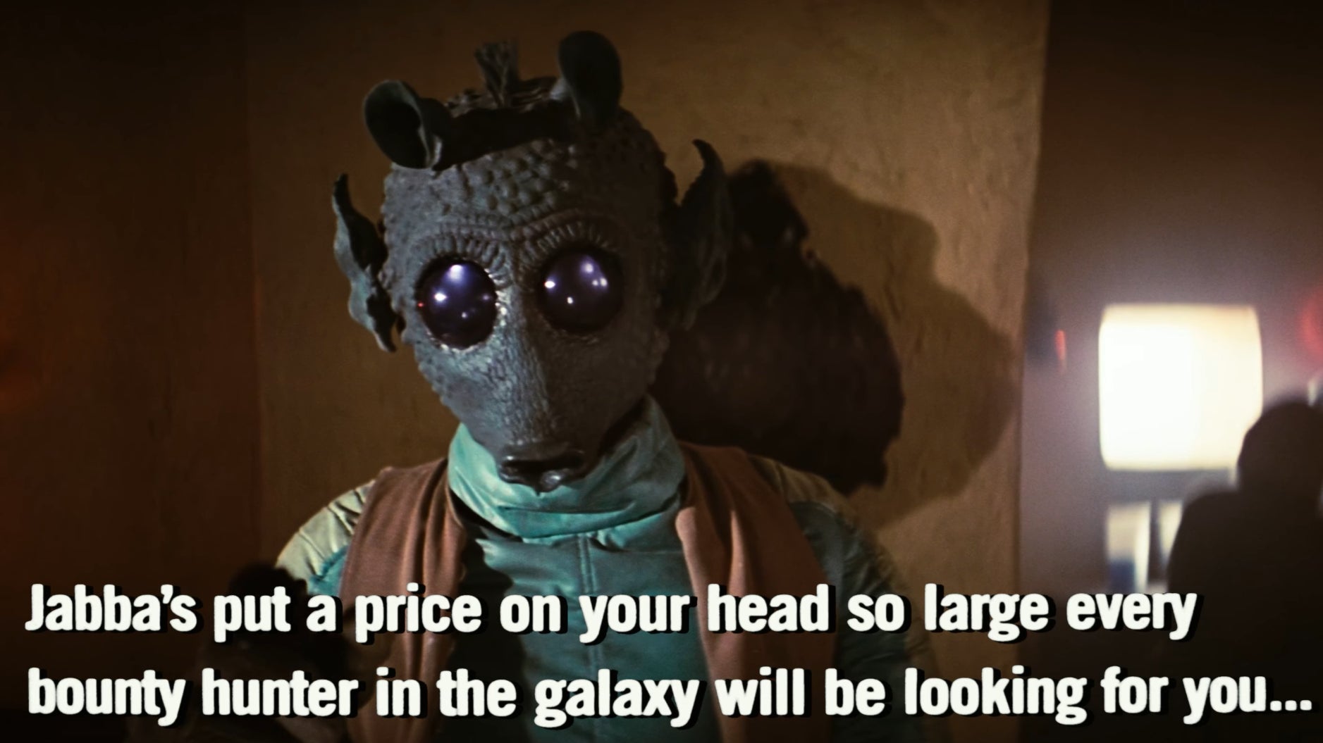 ... et les sous-titres vus dans la version originale de Star Wars.