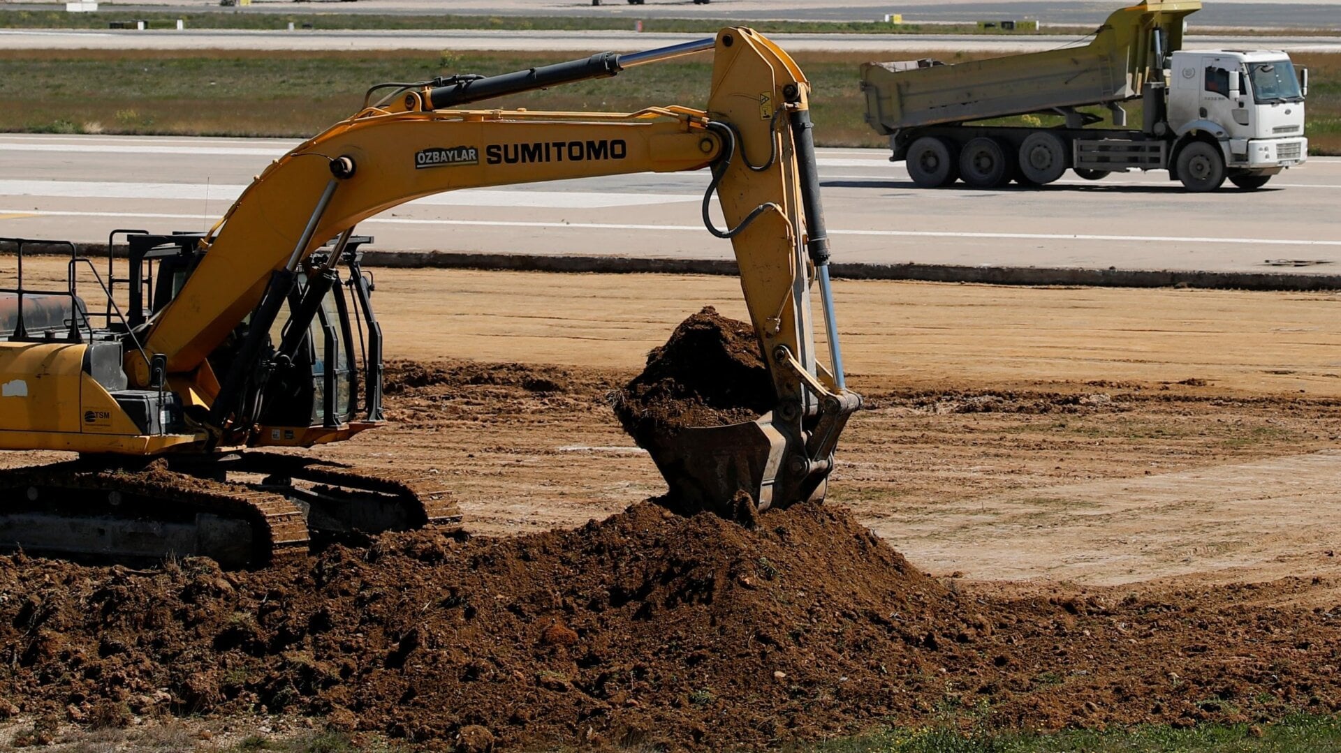 Construction à l’aéroport d’Istanbul