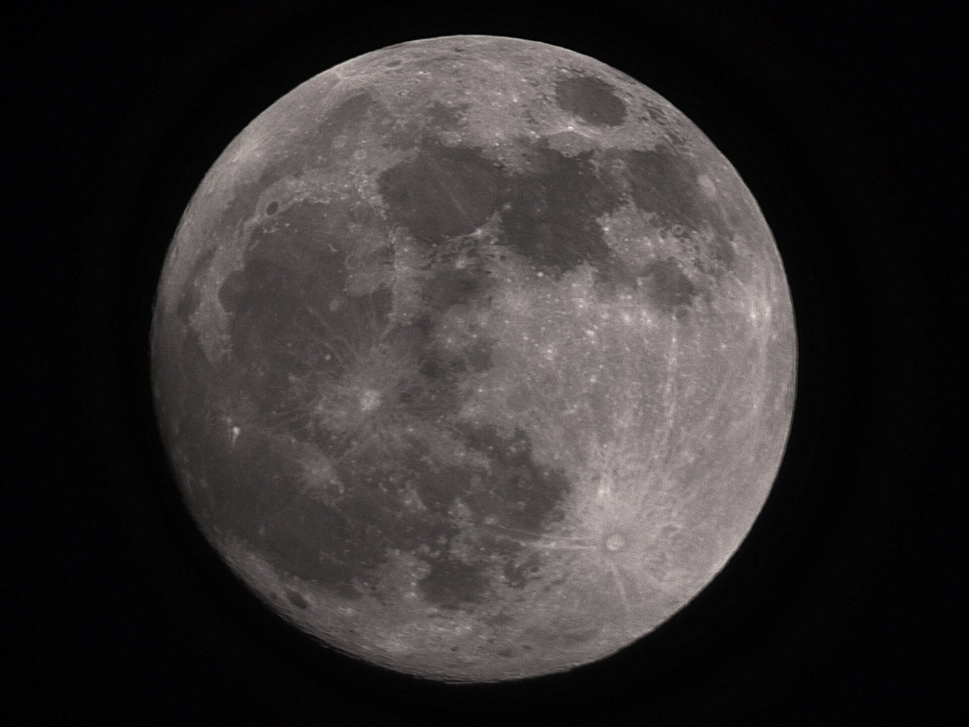 La Lune, telle qu’imagée par Odyssey Pro d’Unistellar (pas de montage externe).