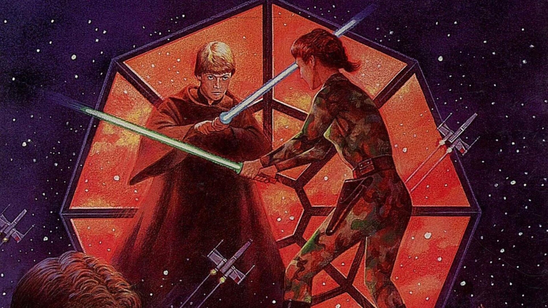 La couverture de Star Wars : Le Dernier Commandement par Timothy Zahn.