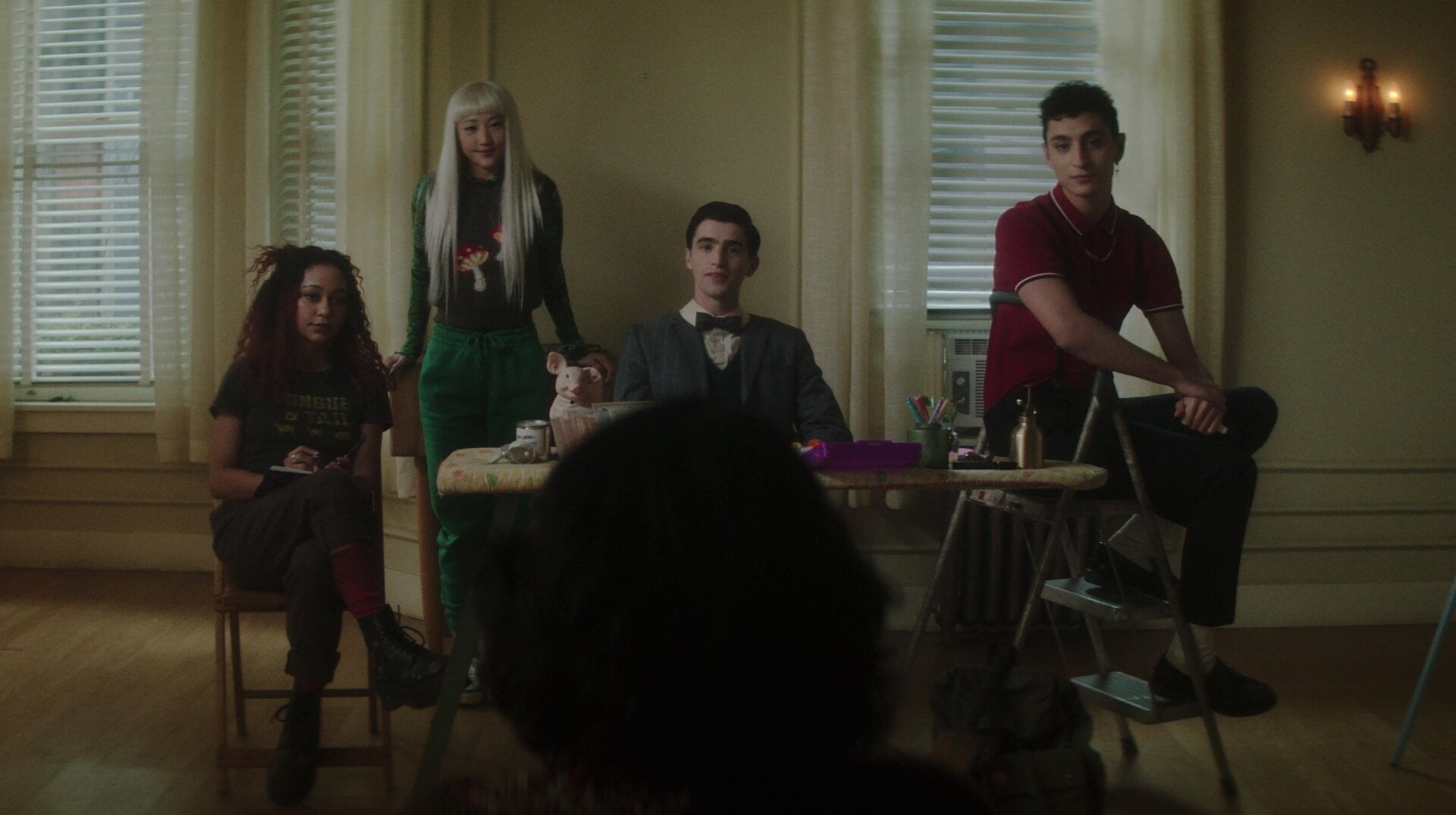 Kassius Nelson, Yuyu Kitamura, George Rexstrew et Jayden Revriin Détectives DeadBoy.