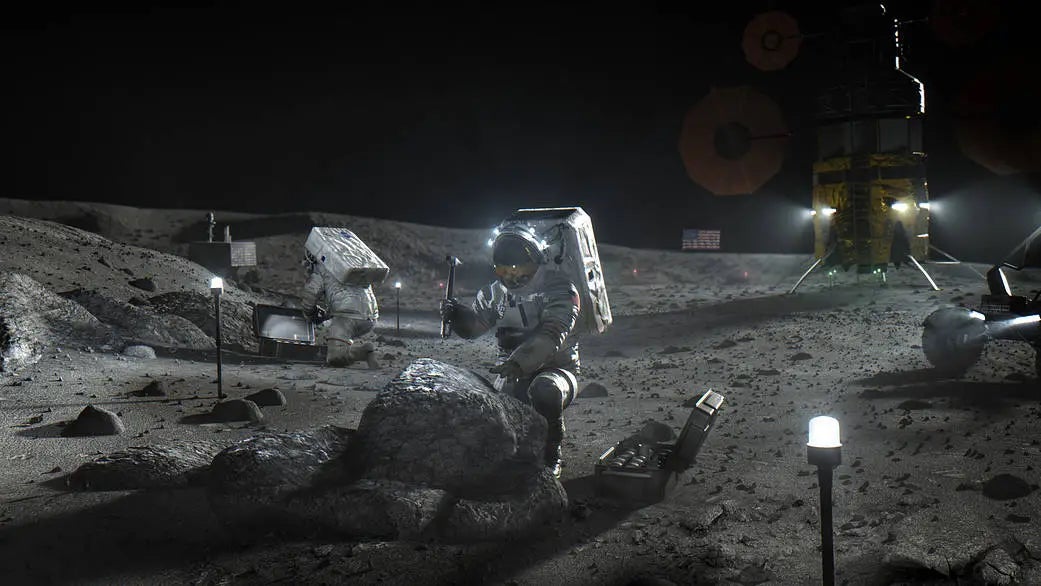 Le programme Artemis verra un équipage humain de la NASA atterrir sur la surface lunaire.
