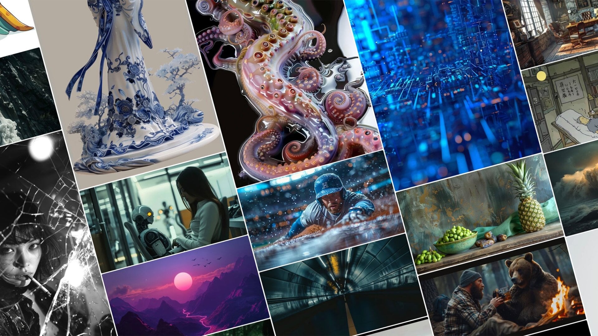 Midjourney génère de grandes quantités d’art en matière d’IA.