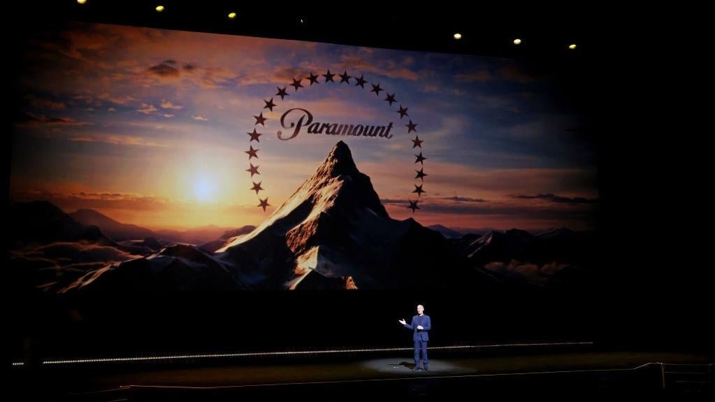 Brian Robbins, PDG de Paramount, à la CinemaCon.