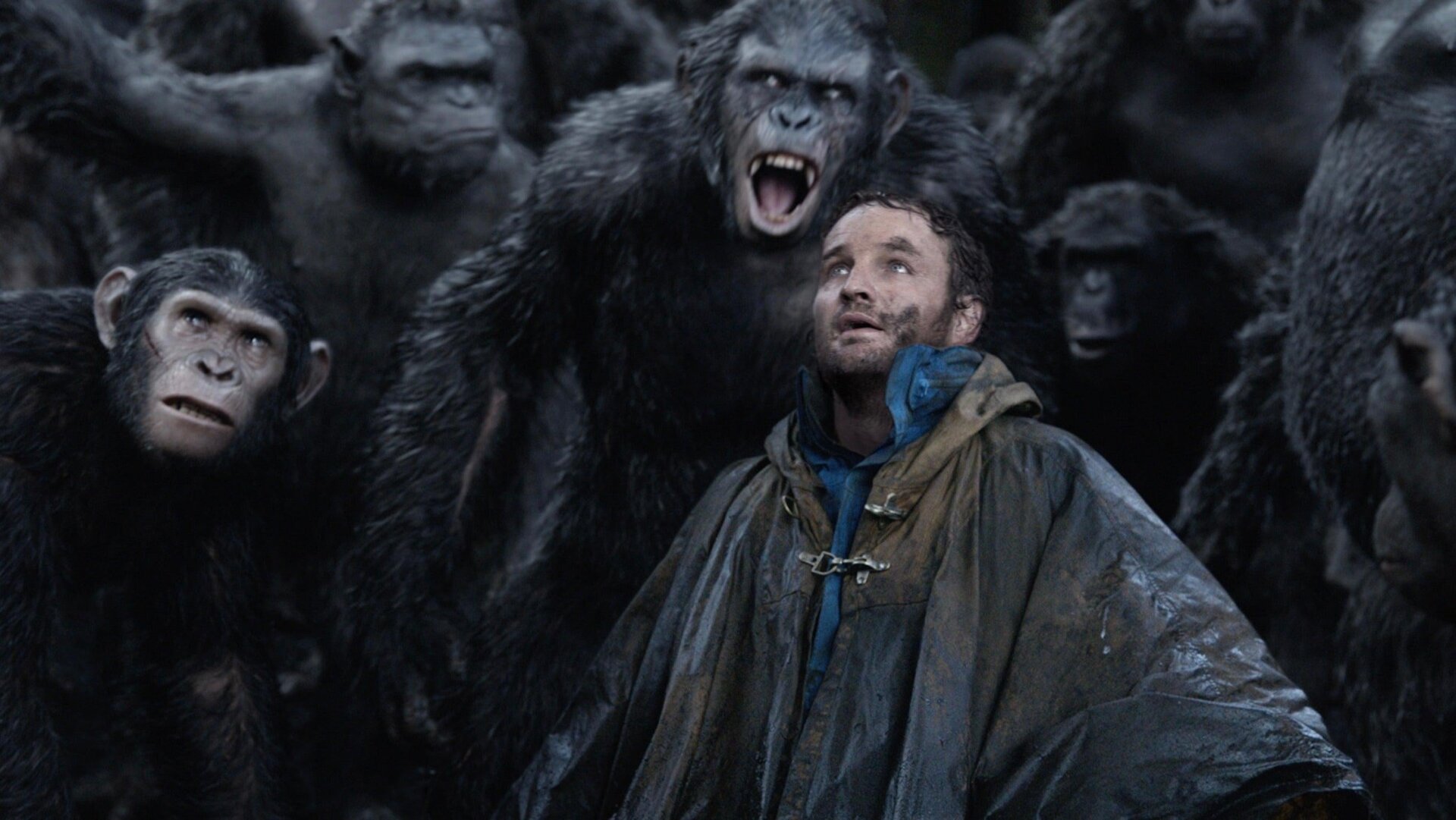 Jason Clarke dans le rôle de Malcolm.