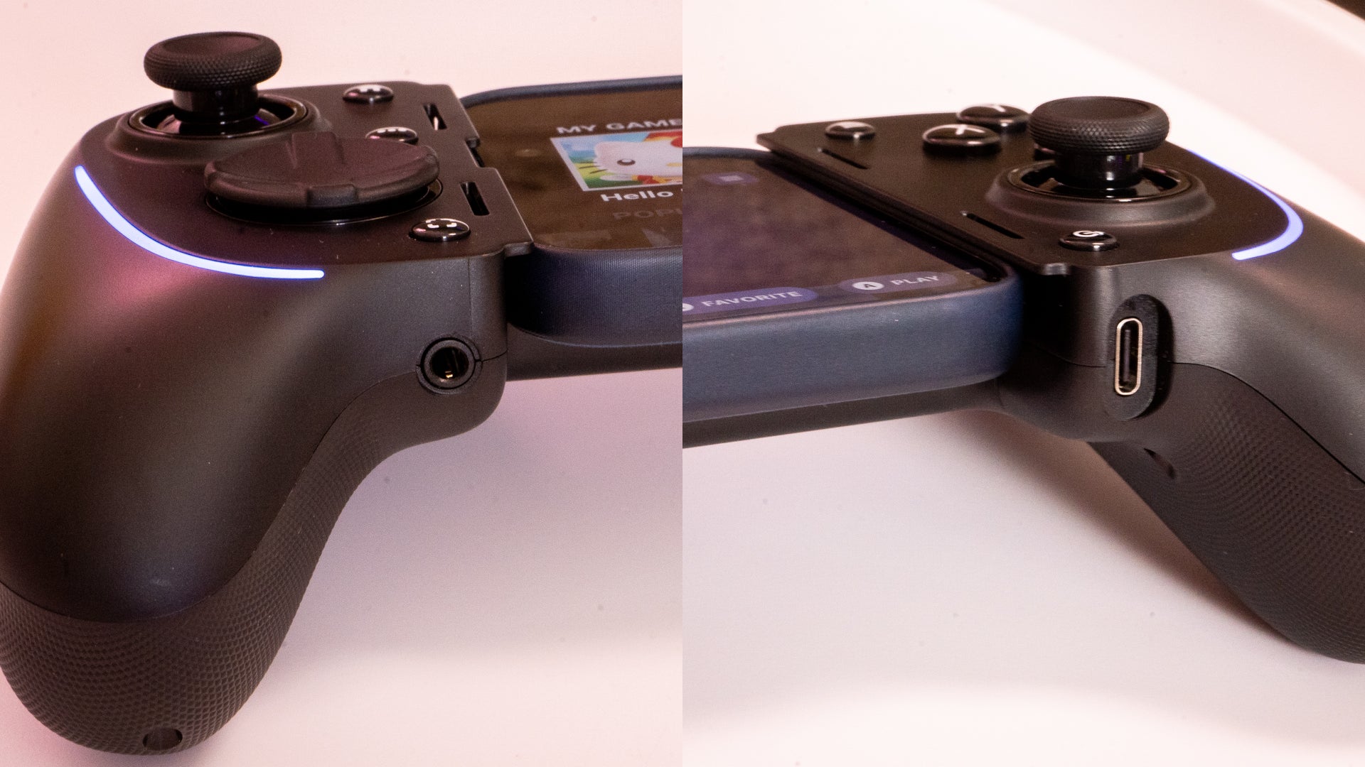 L’Ultra dispose d’une prise casque sur le côté gauche et d’un passthrough USB-C sur la droite. 