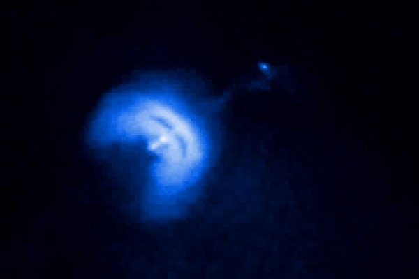 Le Vela pulsar émet un jet.