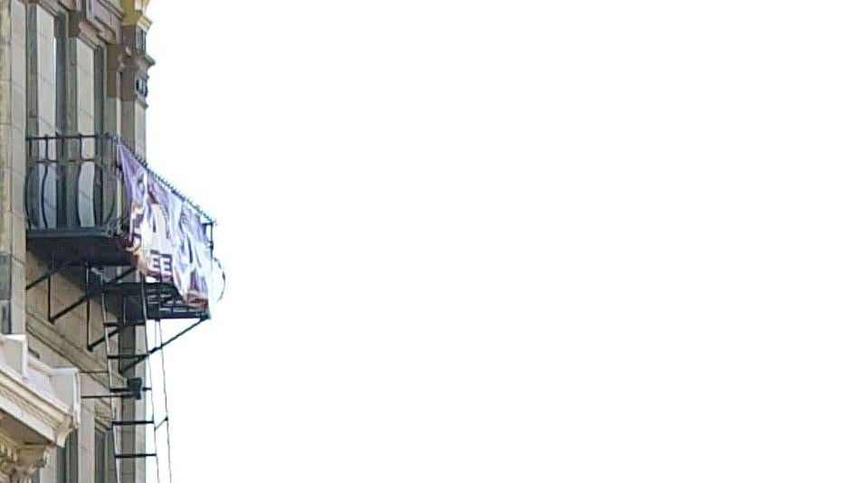 Un balcon à Cincinnati, Ohio