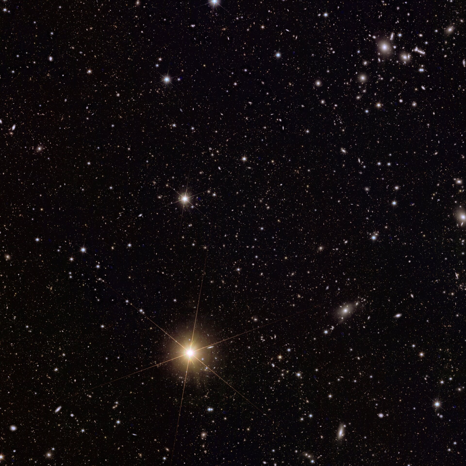 Amas de galaxies Abell 2764.