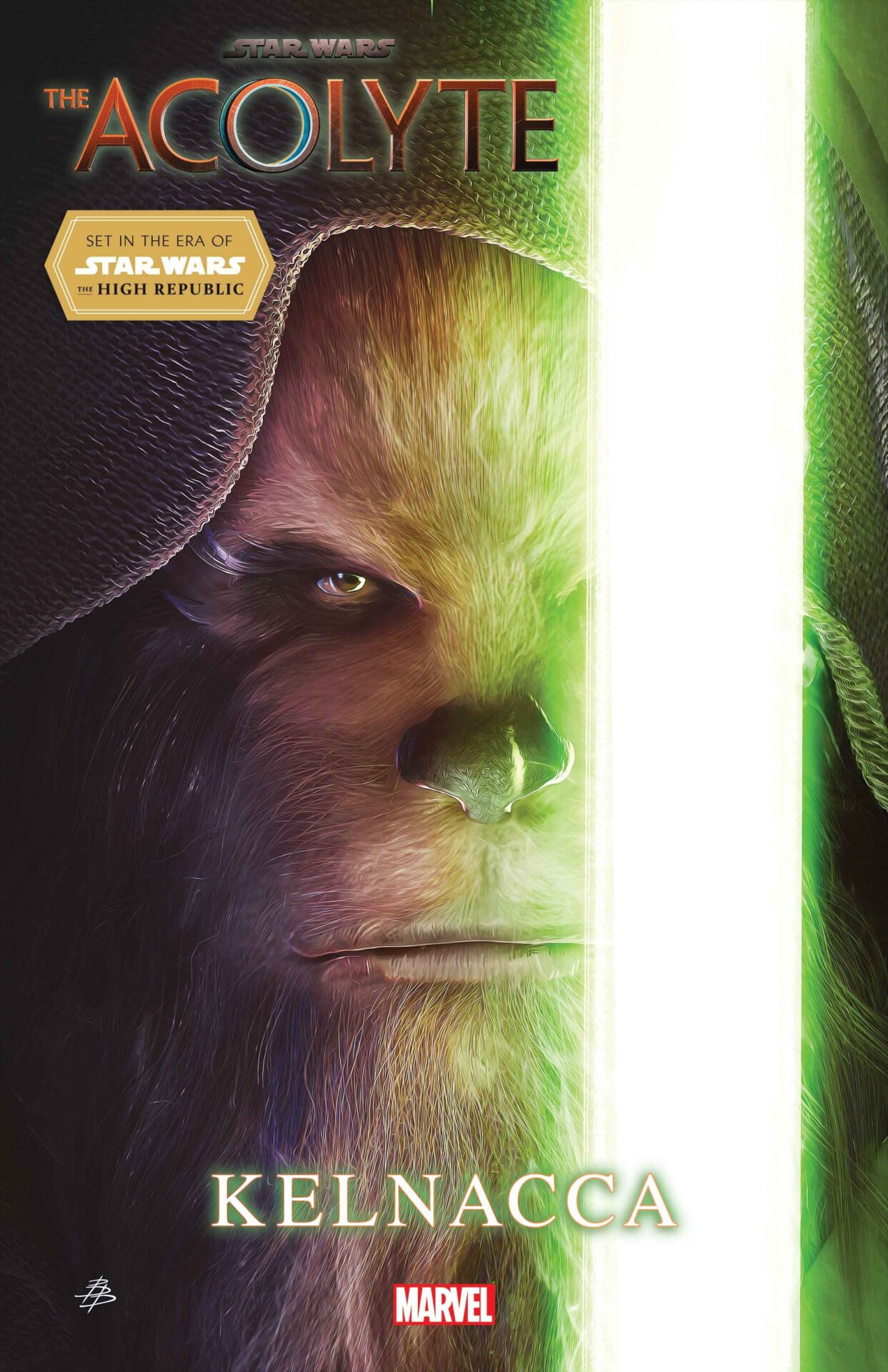 Star Wars&nbsp;: L’Acolyte - Kelnacca Couverture de variante #1 par Björn Barends