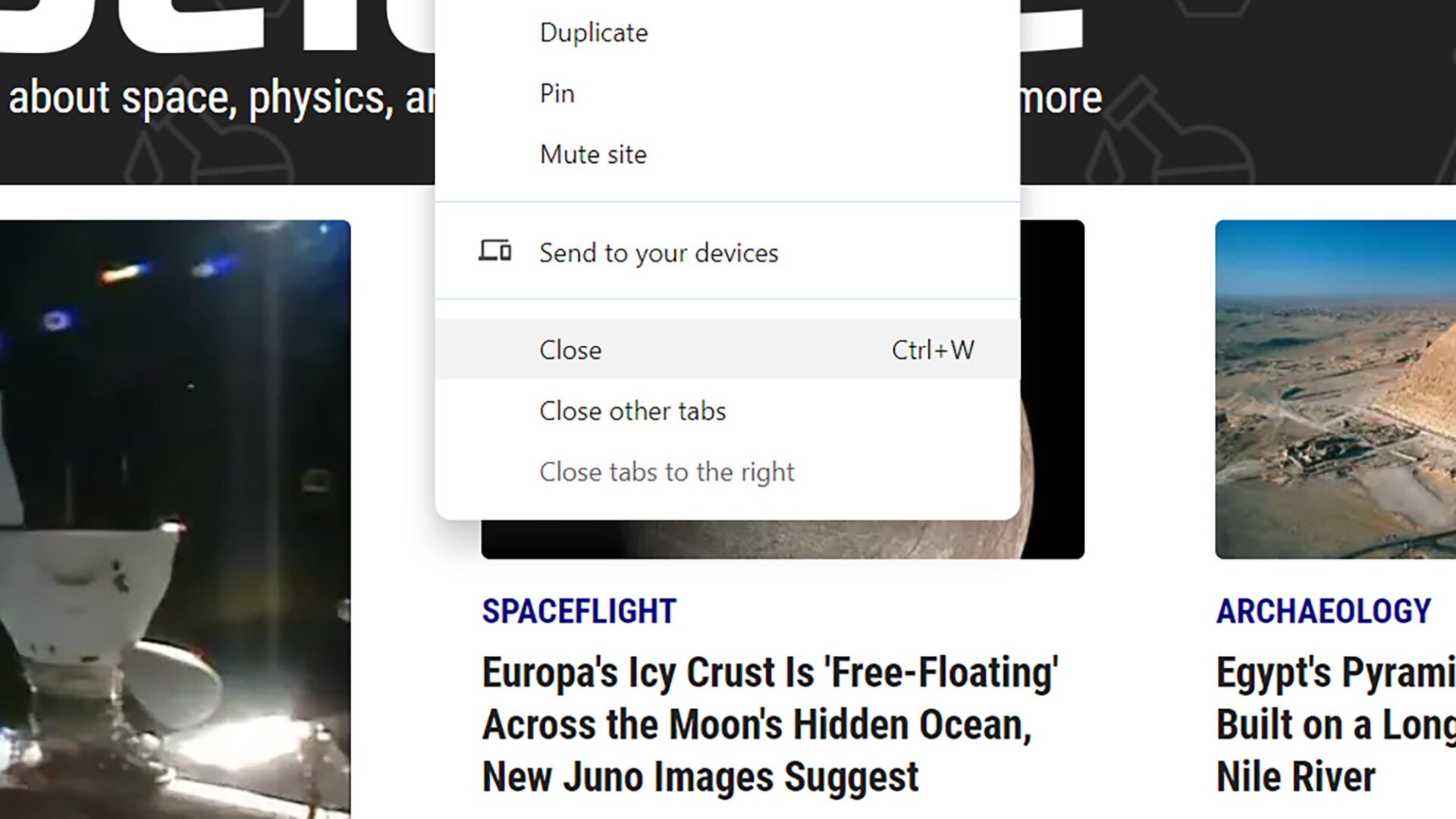Avez-vous fermé un onglet accidentellement&nbsp;? Le clavier peut le rétablir.