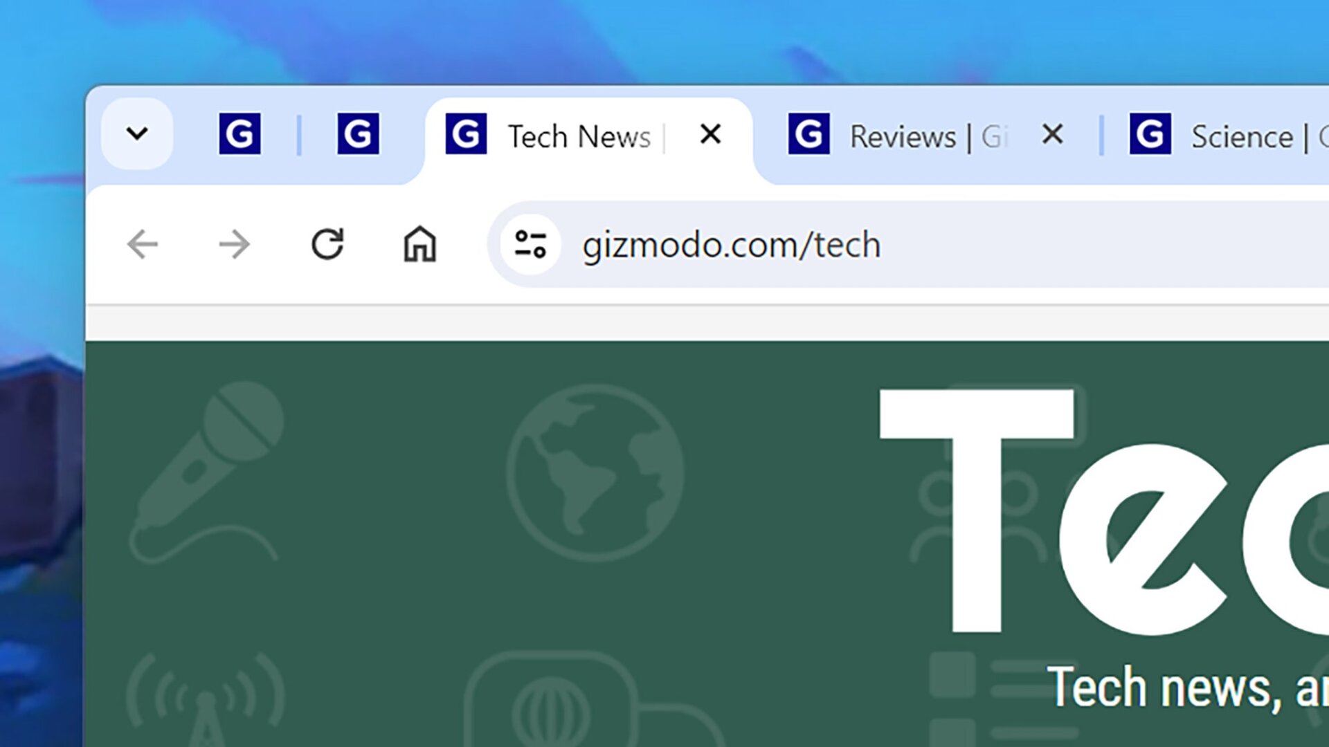 Passez d’une onglet à l’autre grâce aux raccourcis clavier.