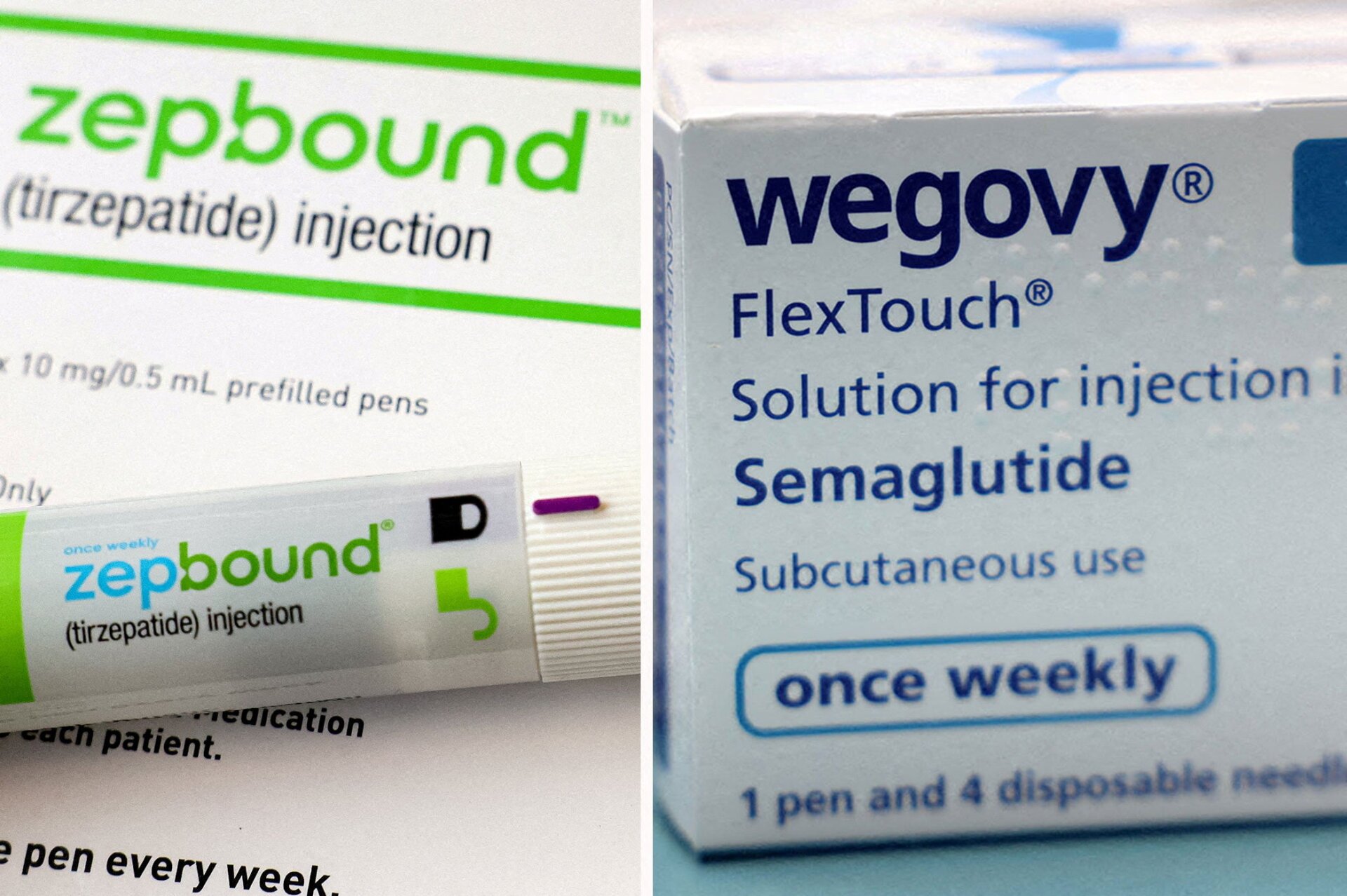 Zepbound et Wegovy sont en pénurie, selon la FDA.