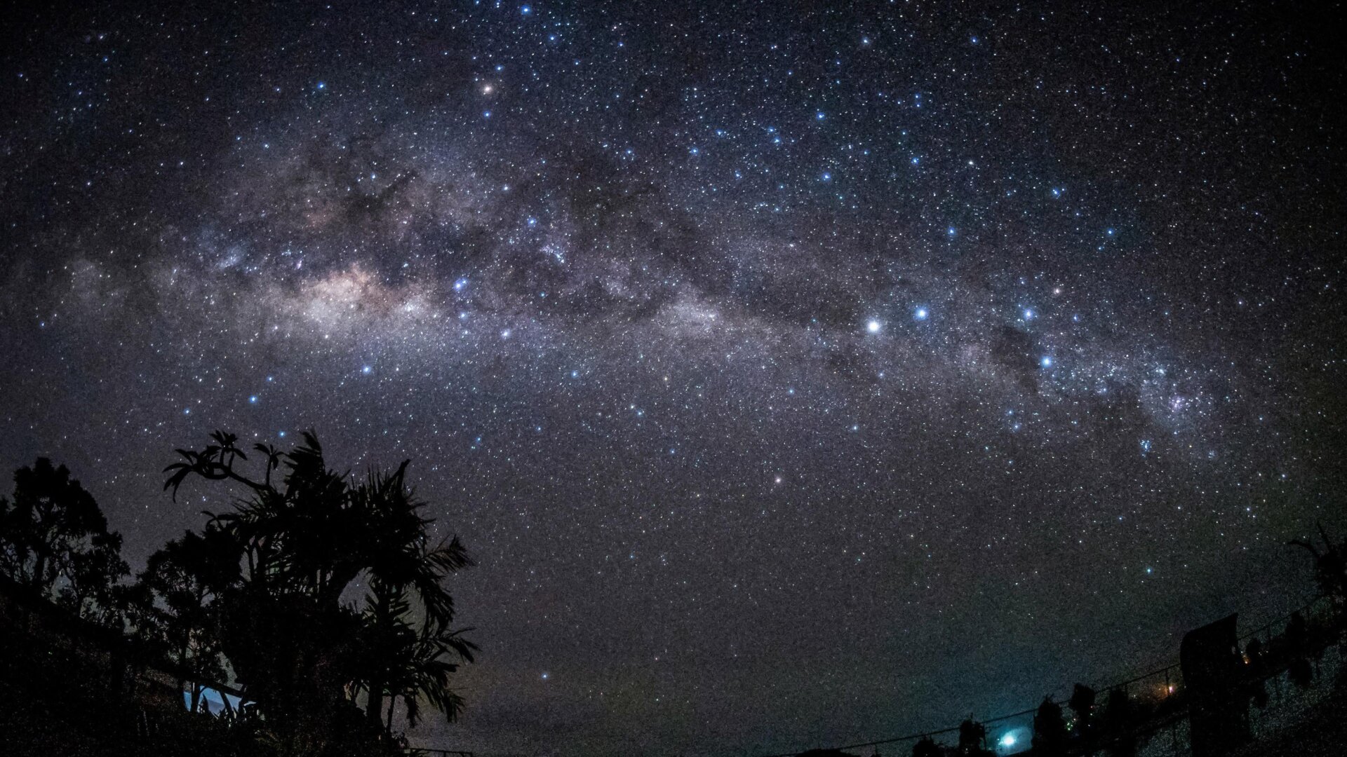 La Voie Lactée vue de Bali.