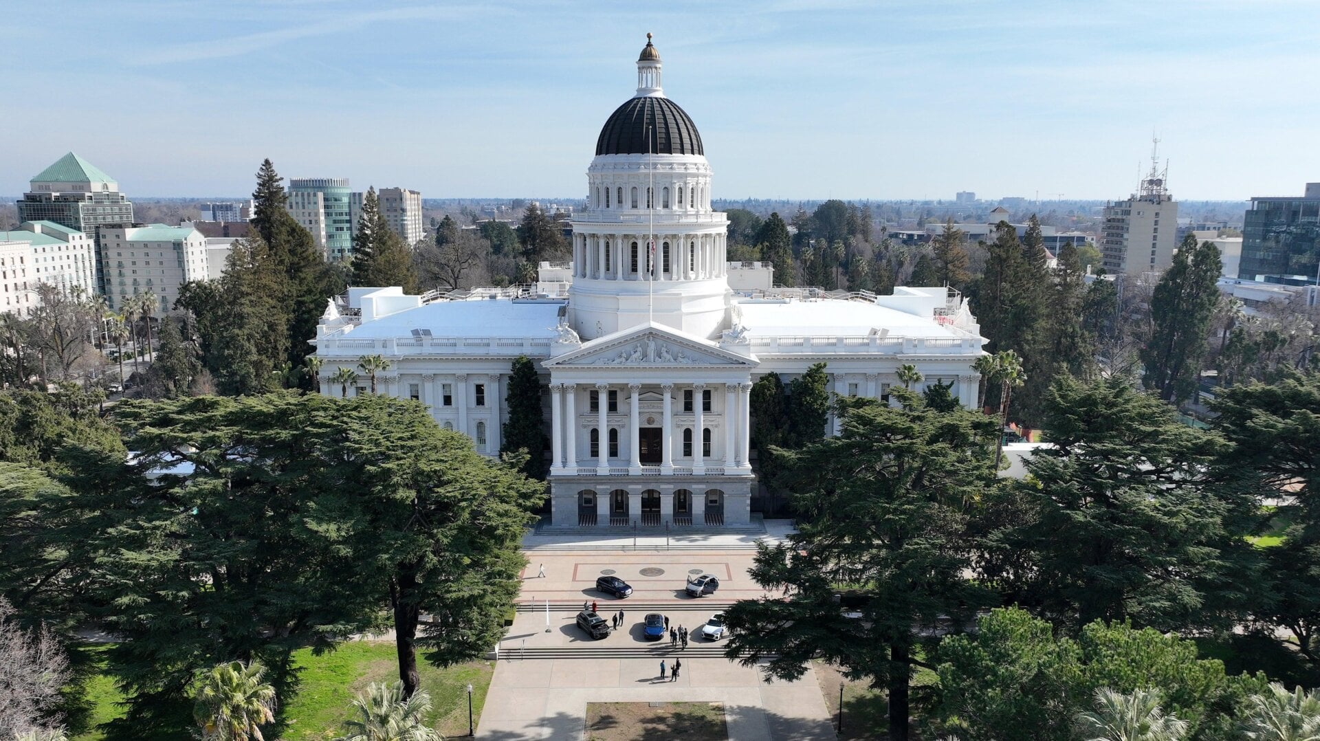 La Capitole de l’État de Californie à Sacramento.