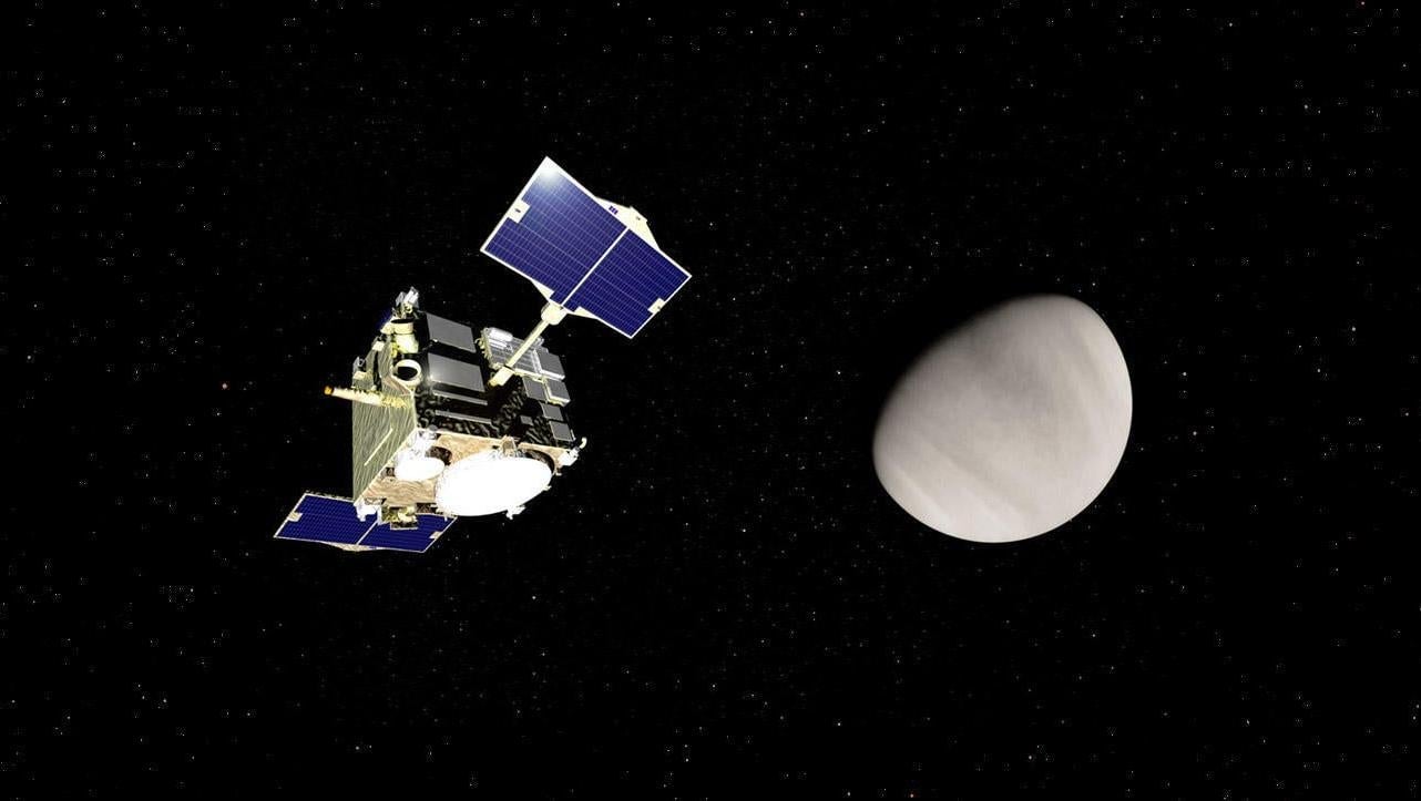 Une illustration de la sonde Vénus.