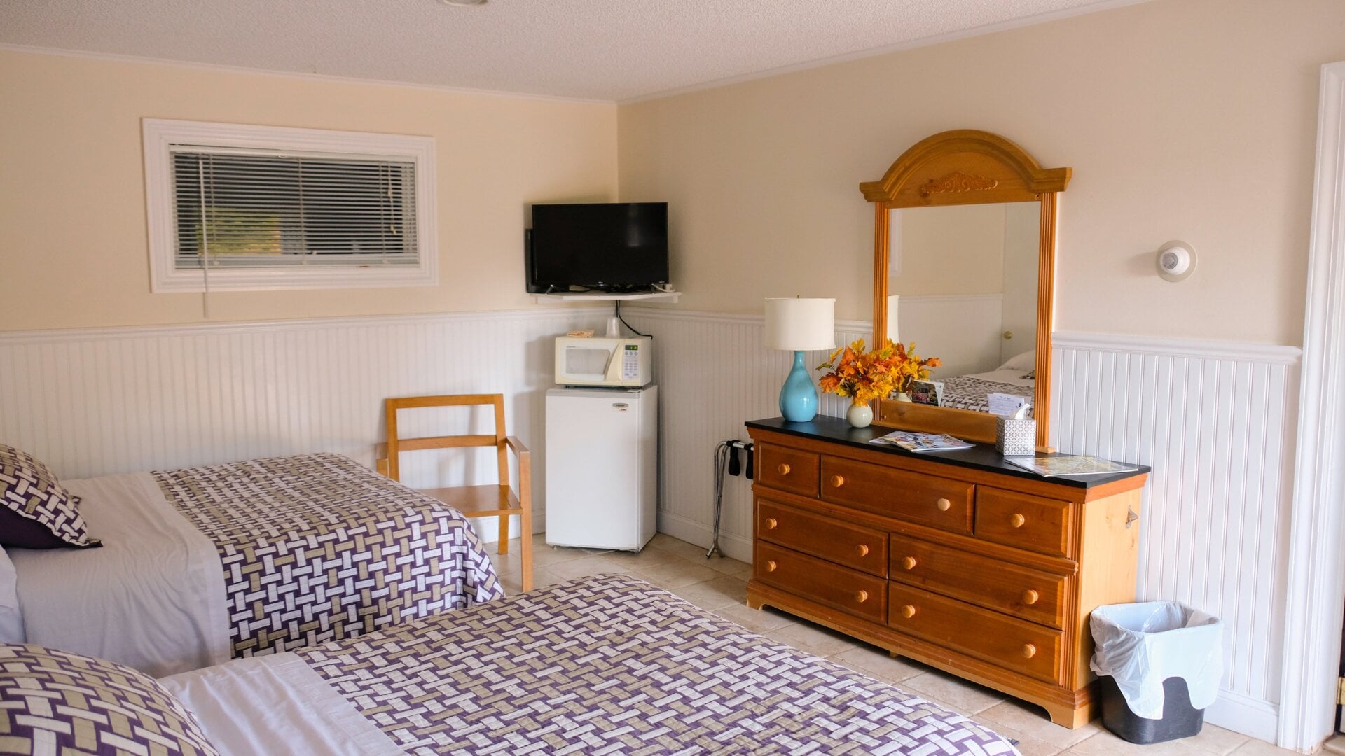 Une chambre standard au Seabreeze Motel.