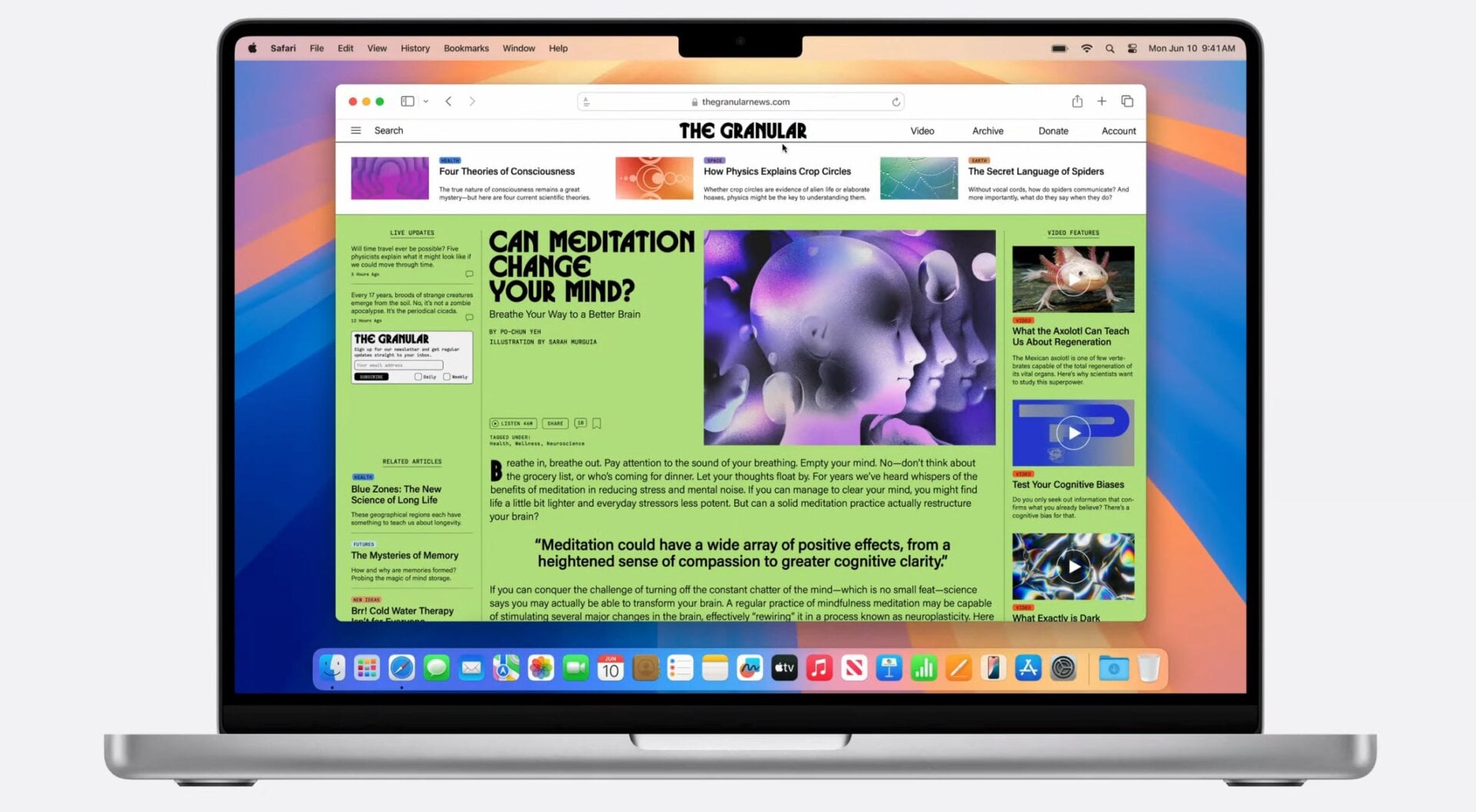 Screenshot: Apple