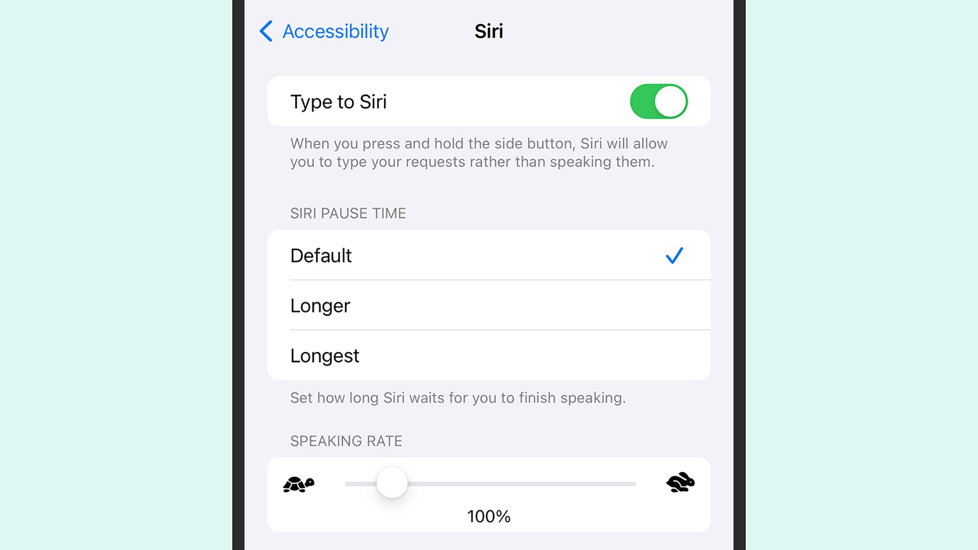 Vous pouvez déjà saisir Siri si vous le souhaitez.