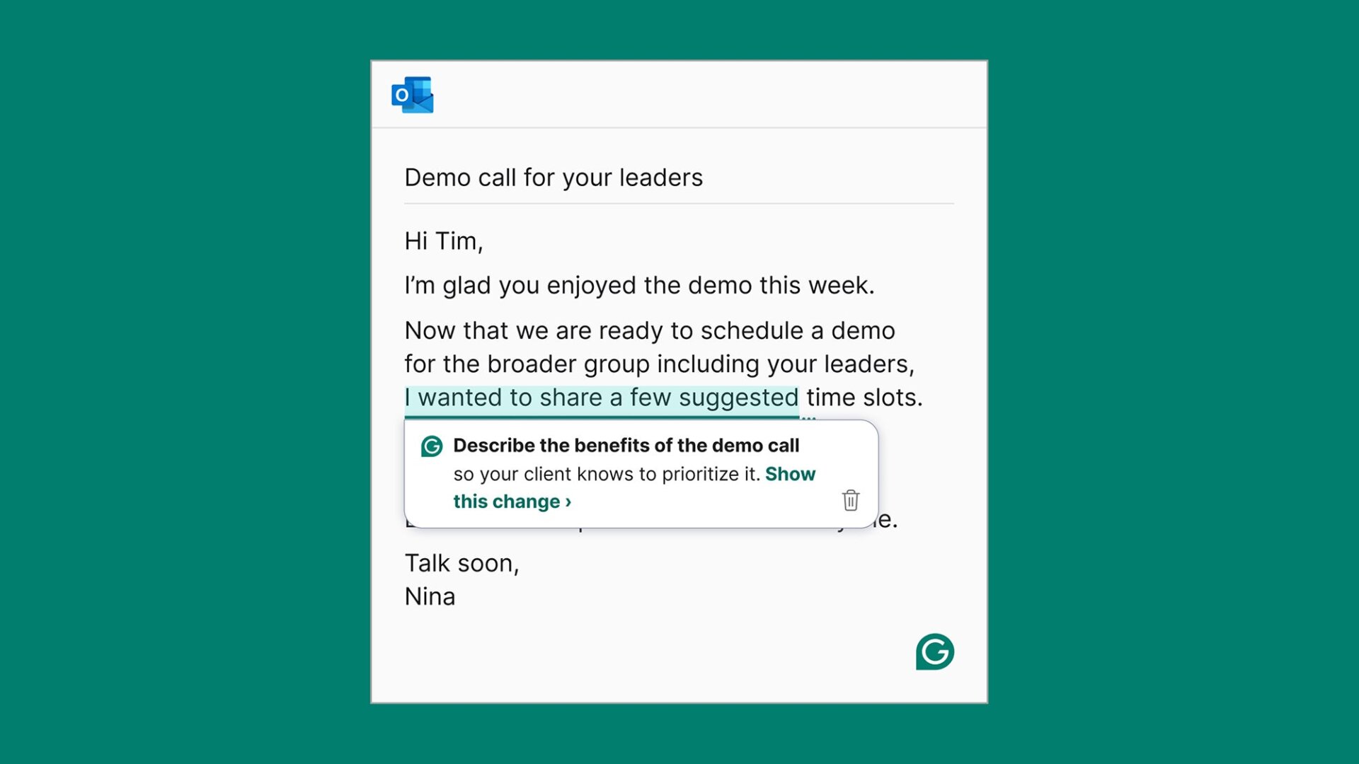 Grammarly peut modifier votre texte de toutes sortes de façons.