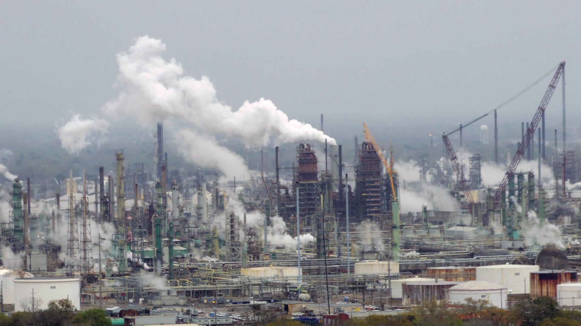Raffinerie ExxonMobil à Baton Rouge, en Louisiane.