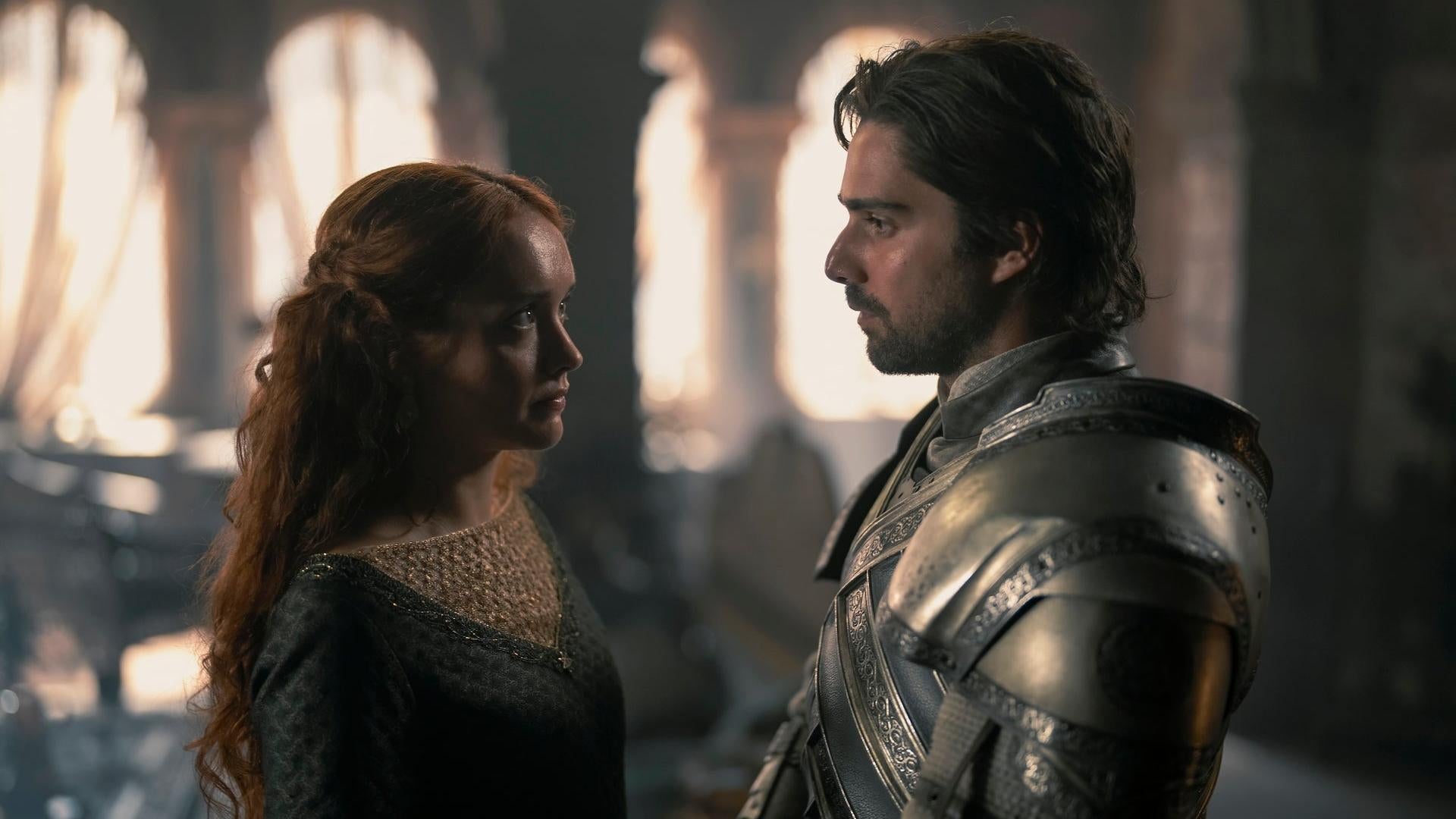 Alicent (Olivia Cooke) et Cole (Fabian Frankel) dans la première de la deuxième saison.