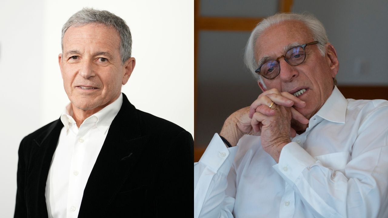 De gauche : Bob Iger, Nelson Peltz