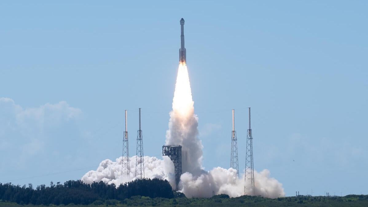 La capsule Starliner de Boeing a été lancée au sommet d’une fusée Atlas V le 5 juin.
